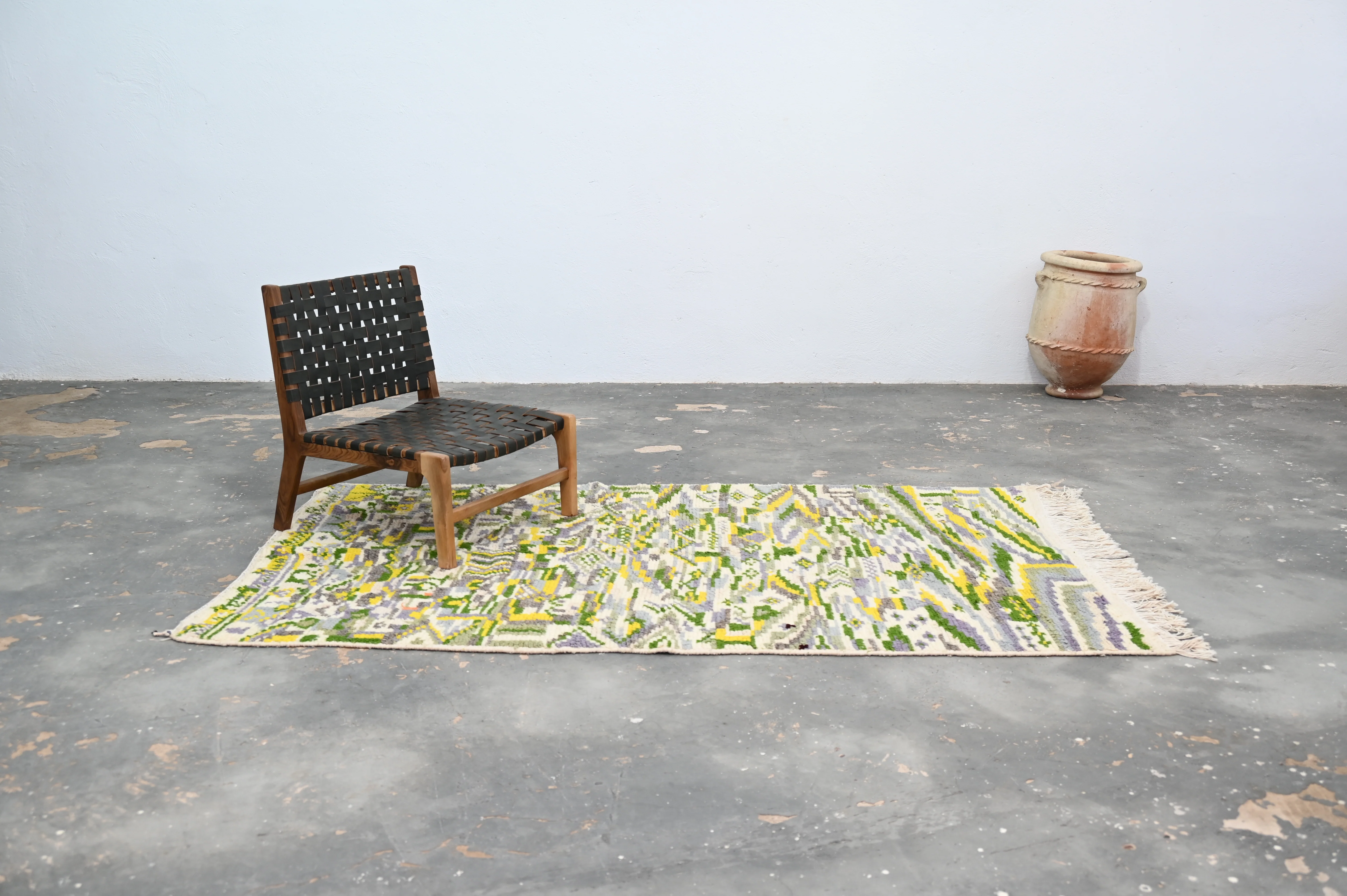 Handmade Azilal Rug, 220 x 140 cm, AZO-614 - Image 3