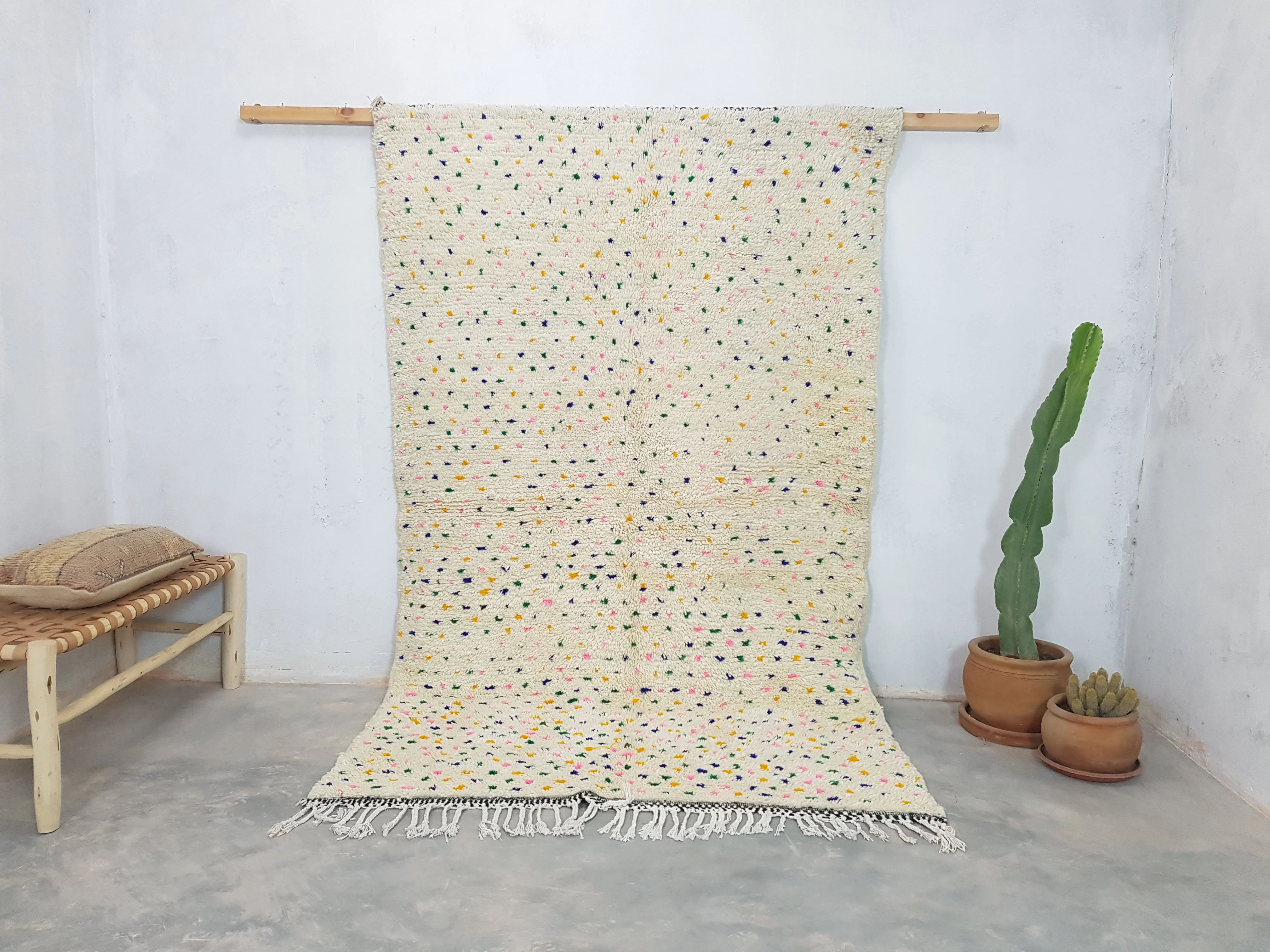 Handmade Azilal Rug, 240 x 150 cm || 7,87 x 4,92 feet, AZ-136 - Image 8