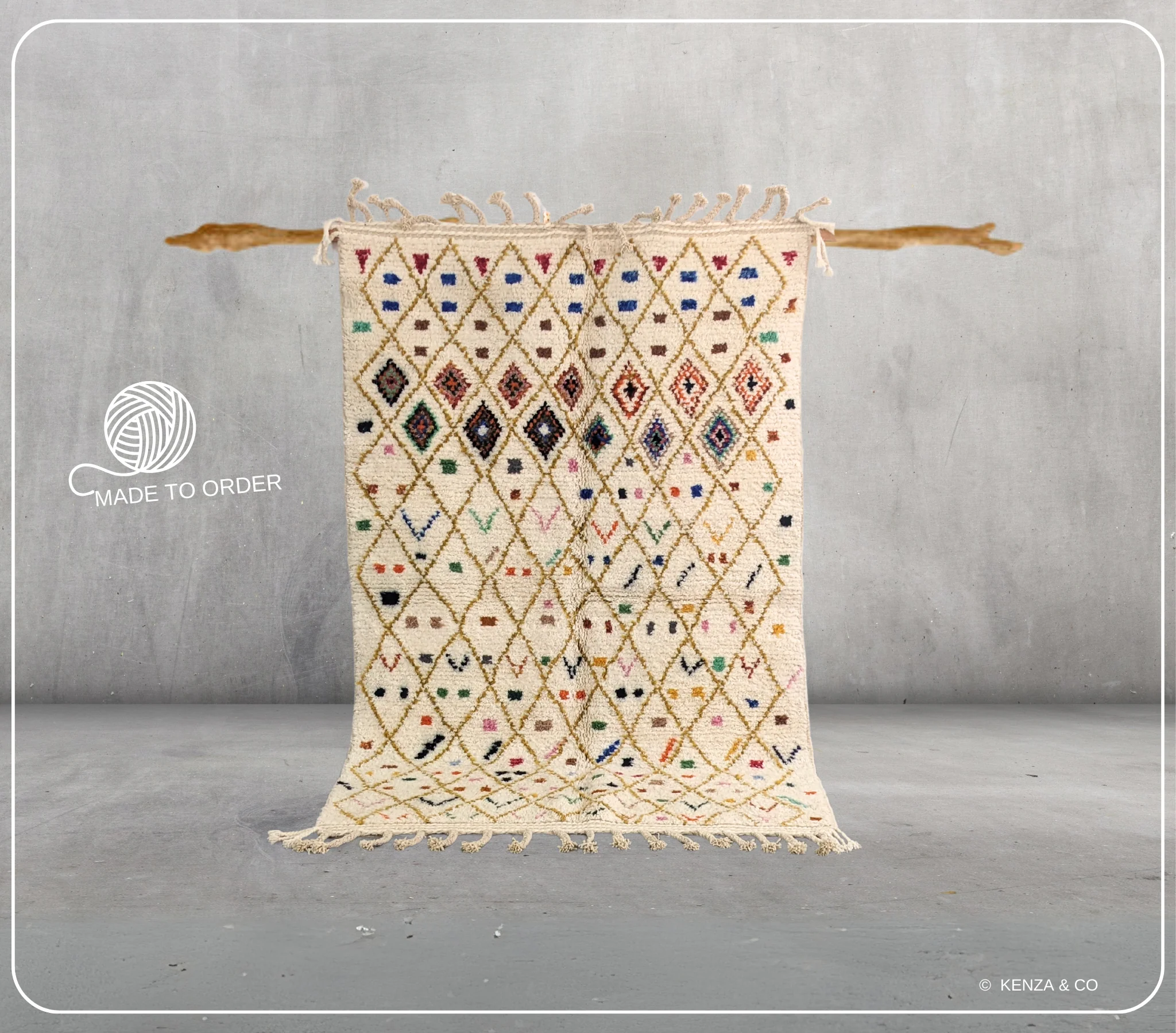 Handmade Azilal Rug – Pre-Order #382