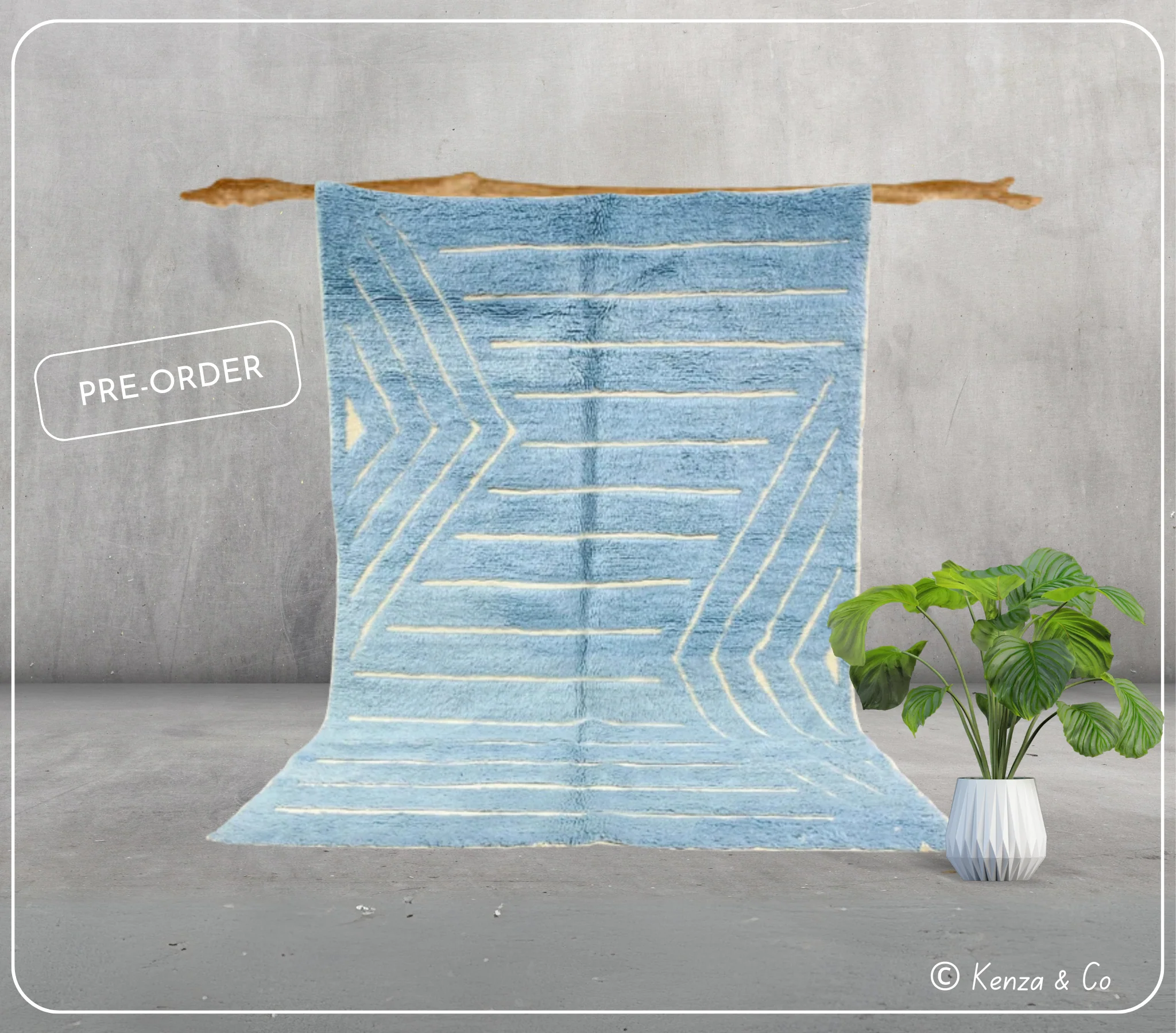 Handmade Azilal Rug – Pre-Order #AZ016