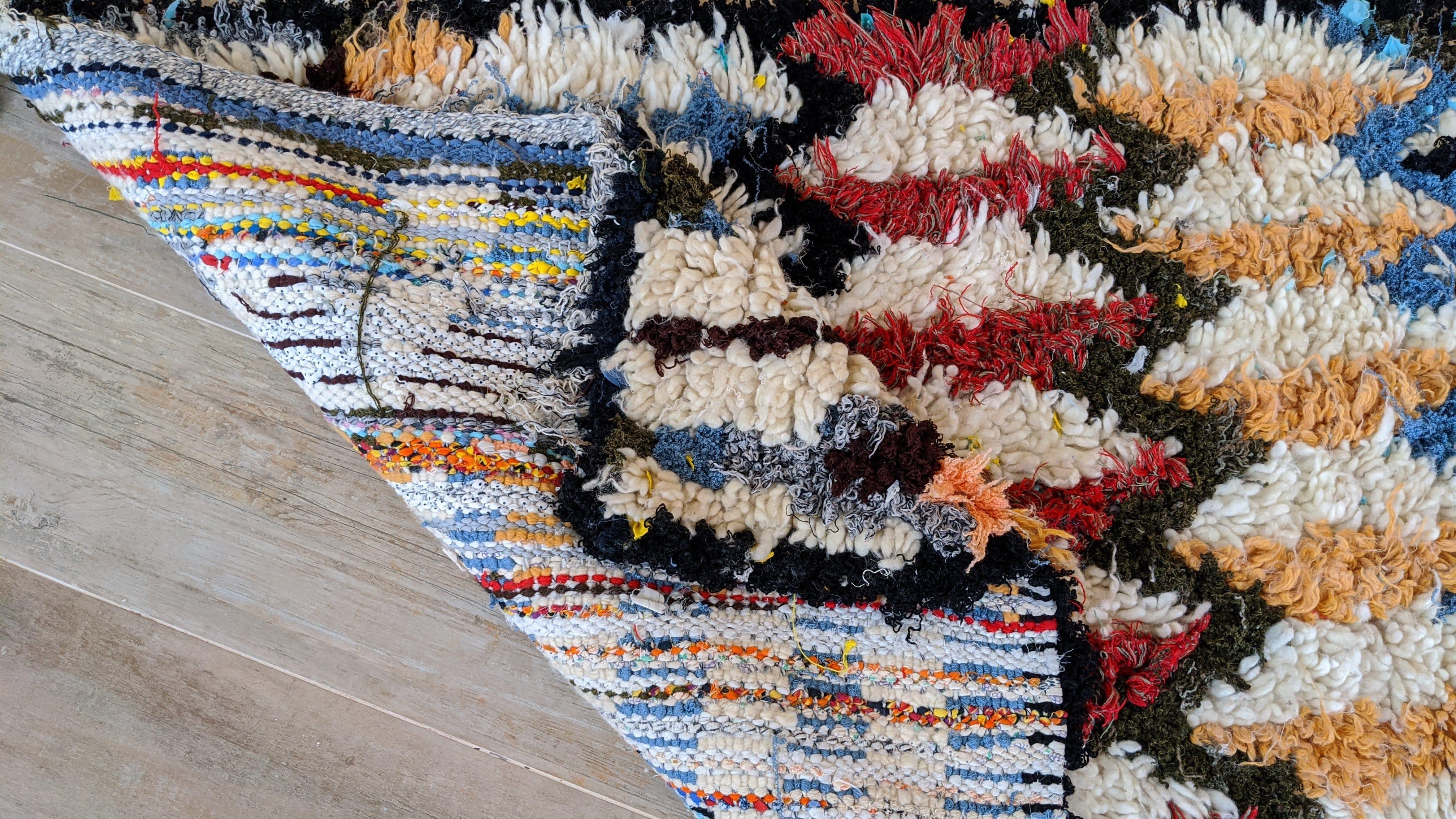 Handmade Berber Rug - 195 x 90 cm || 6.4 x 2.95 feet - Image 10
