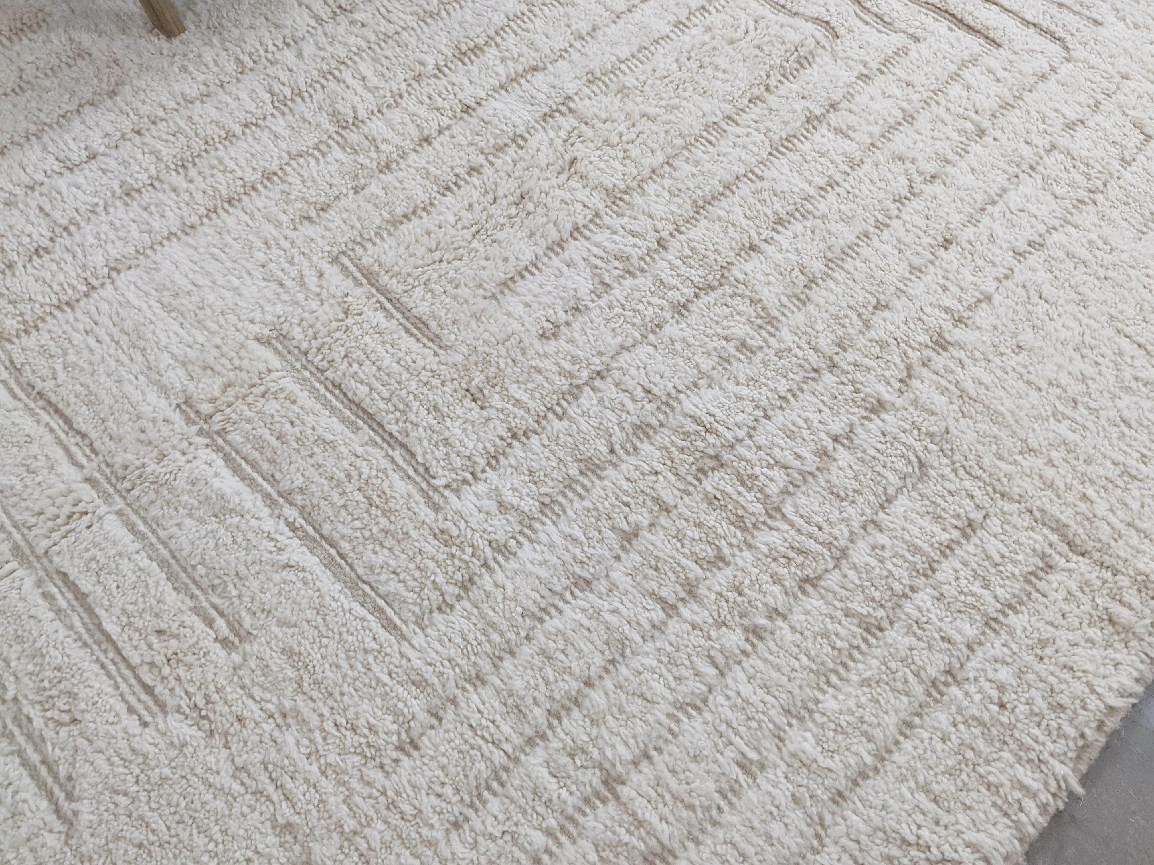 LARGE Beni Ouarain Rug, 295 x 195 cm || 9,68 x 6,4 feet, G-211 - Image 3