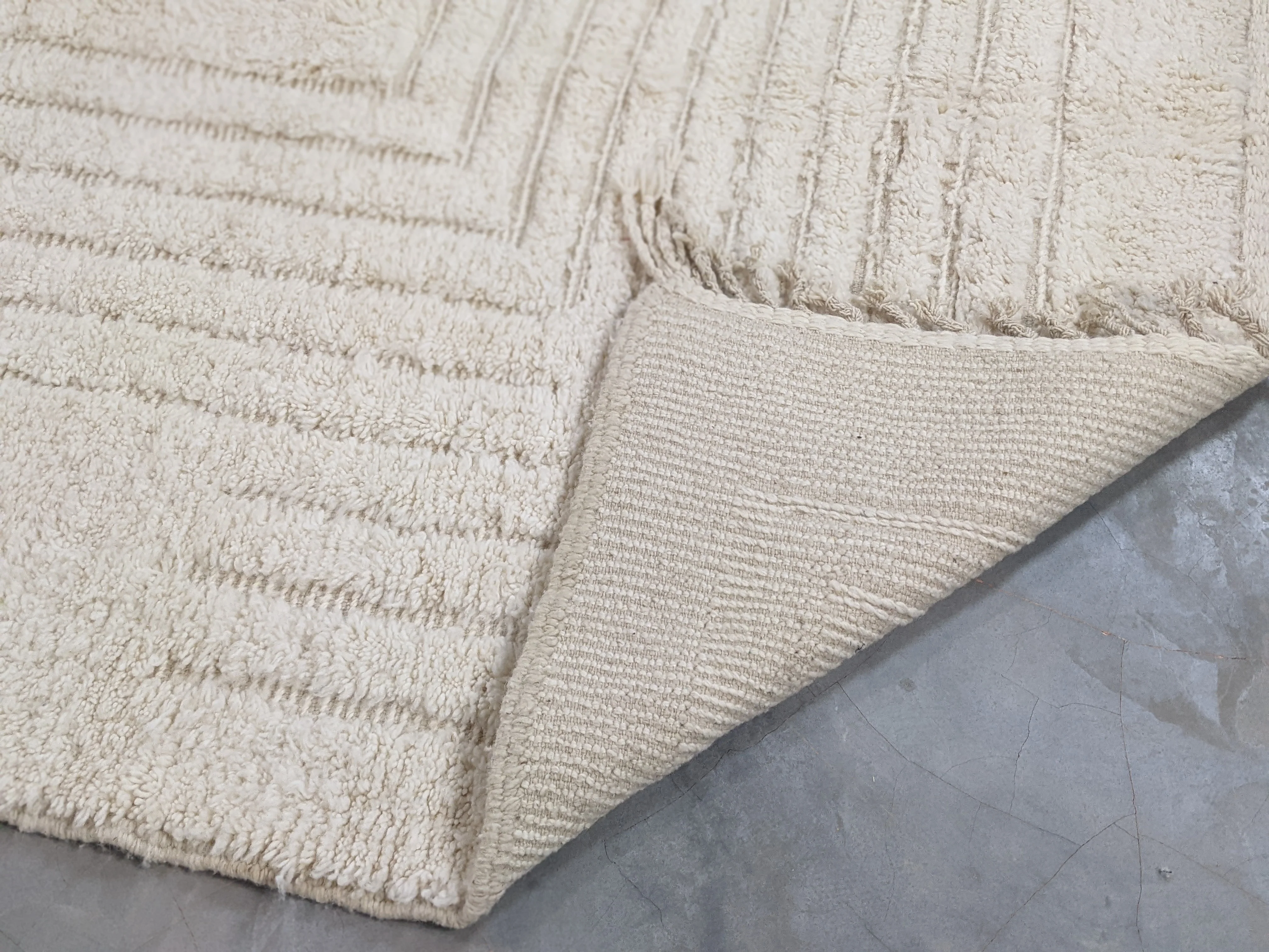 LARGE Beni Ouarain Rug, 295 x 195 cm || 9,68 x 6,4 feet, G-211 - Image 6