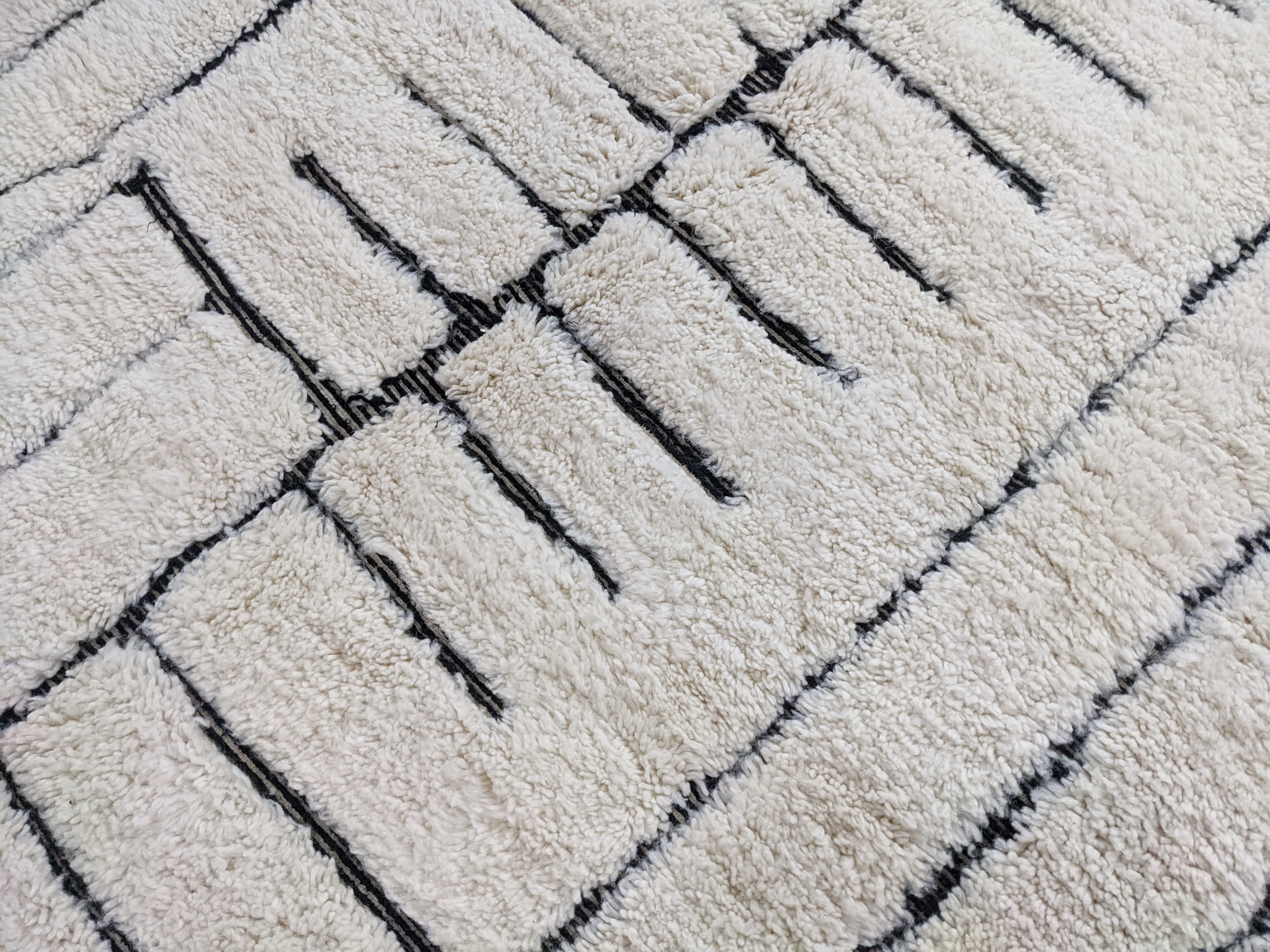 RESERVED FOR TIINA || LARGE Beni Ouarain Rug, 305 x 210 cm || 10,01 x 6,89 feet, G-303 - Image 3
