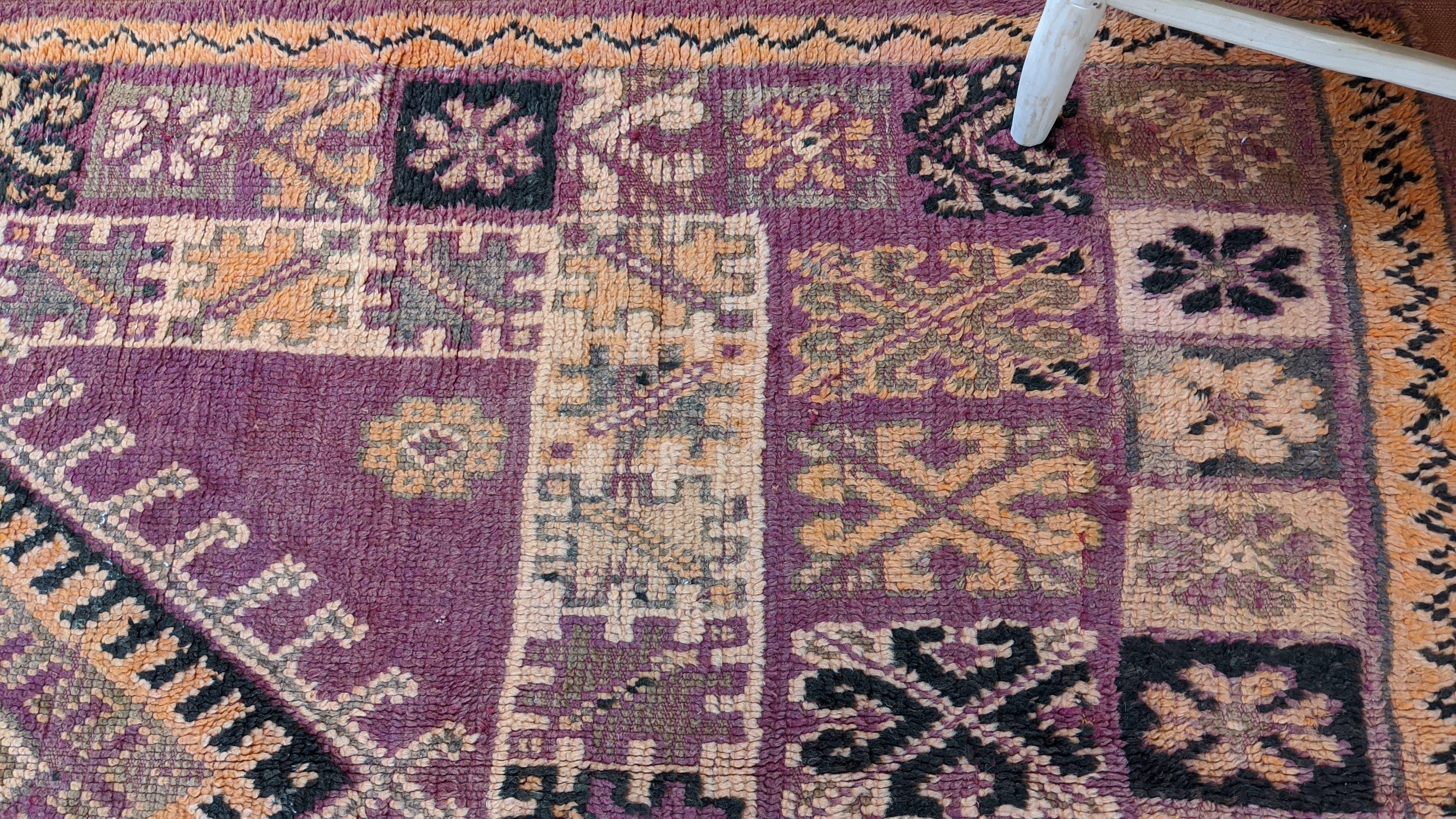 Vintage Boujaad rug, 365 x 185 cm || 11.98 x 6.07 feet - Image 4