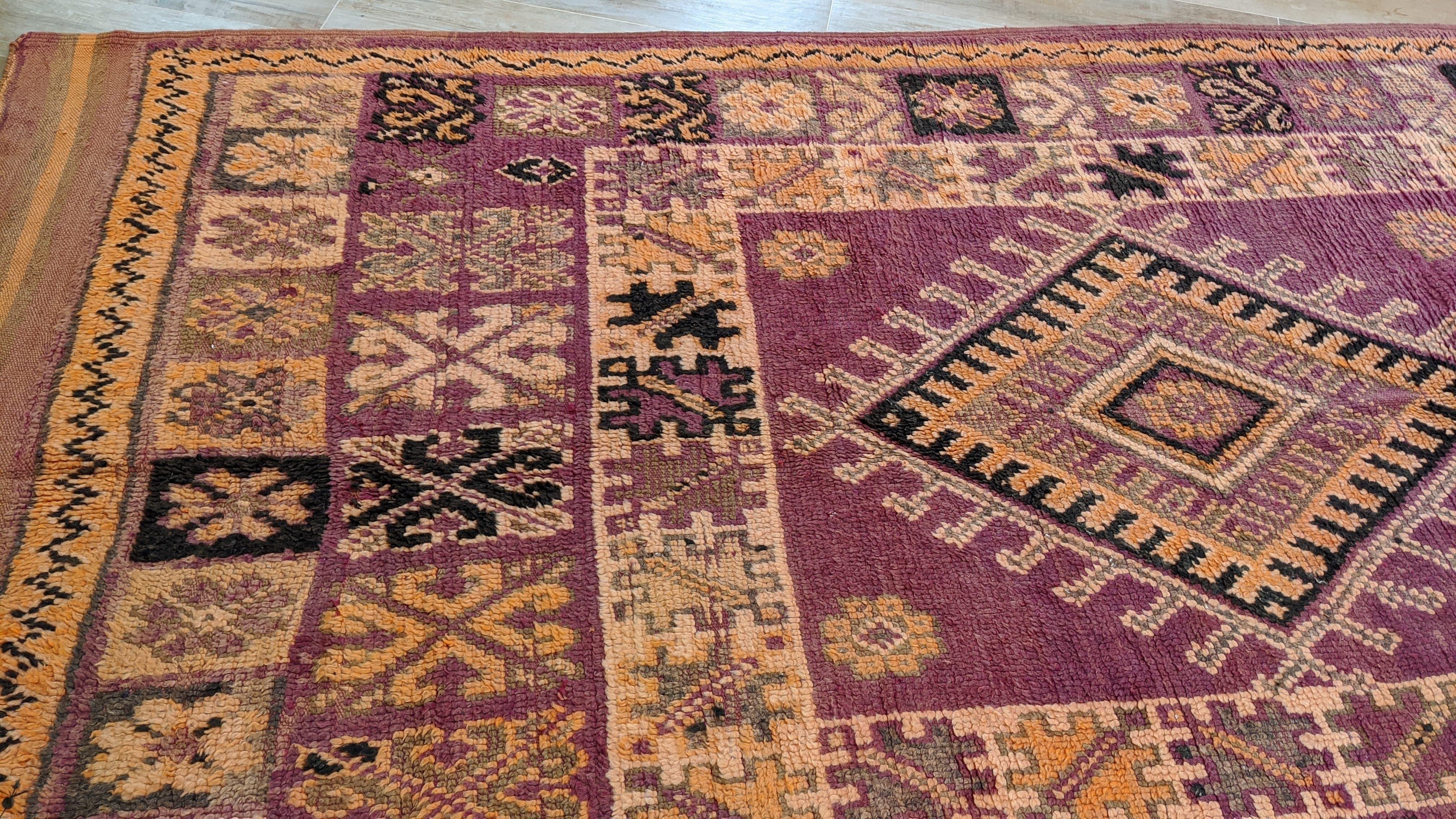 Vintage Boujaad rug, 365 x 185 cm || 11.98 x 6.07 feet - Image 6