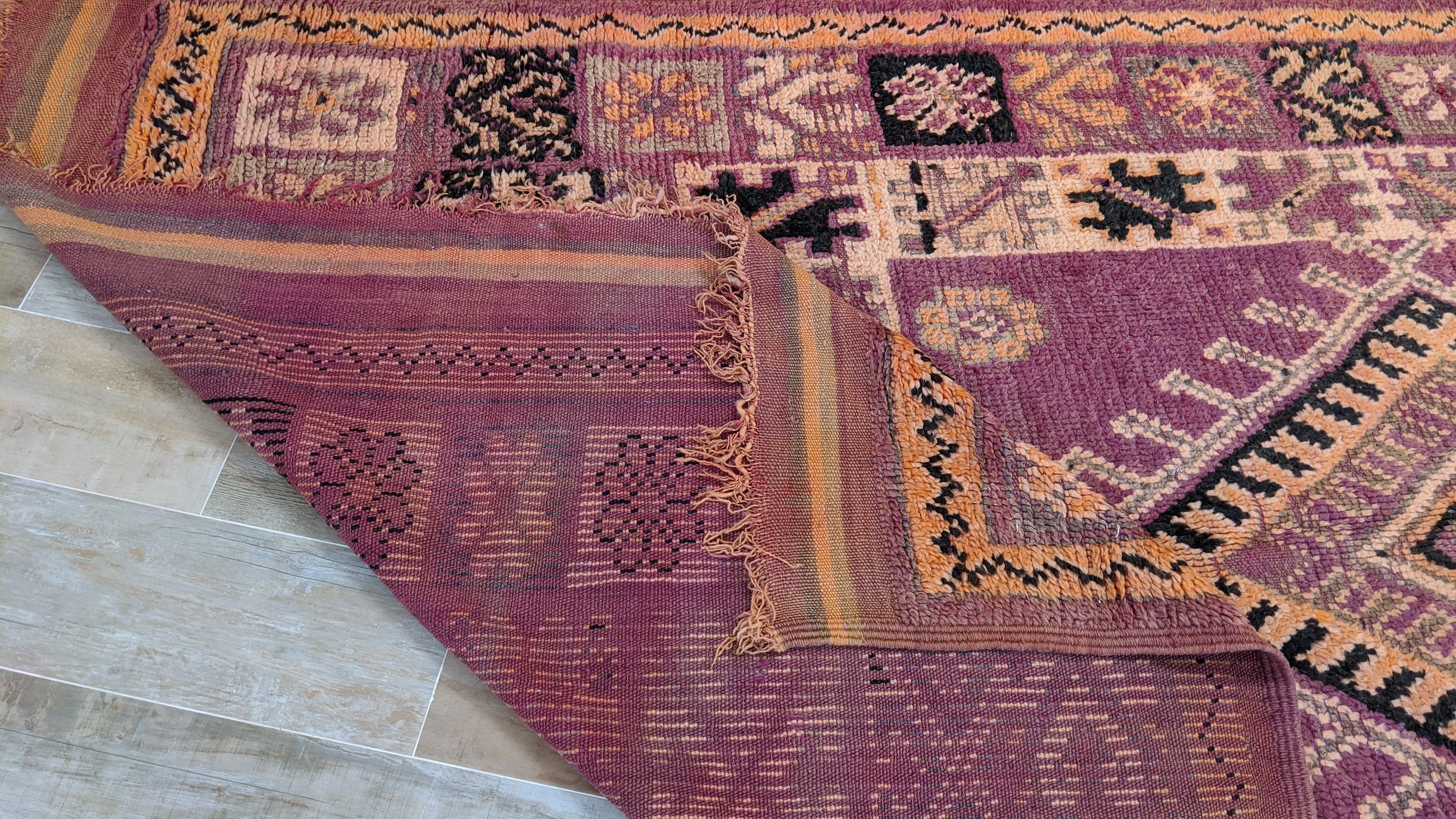 Vintage Boujaad rug, 365 x 185 cm || 11.98 x 6.07 feet - Image 9